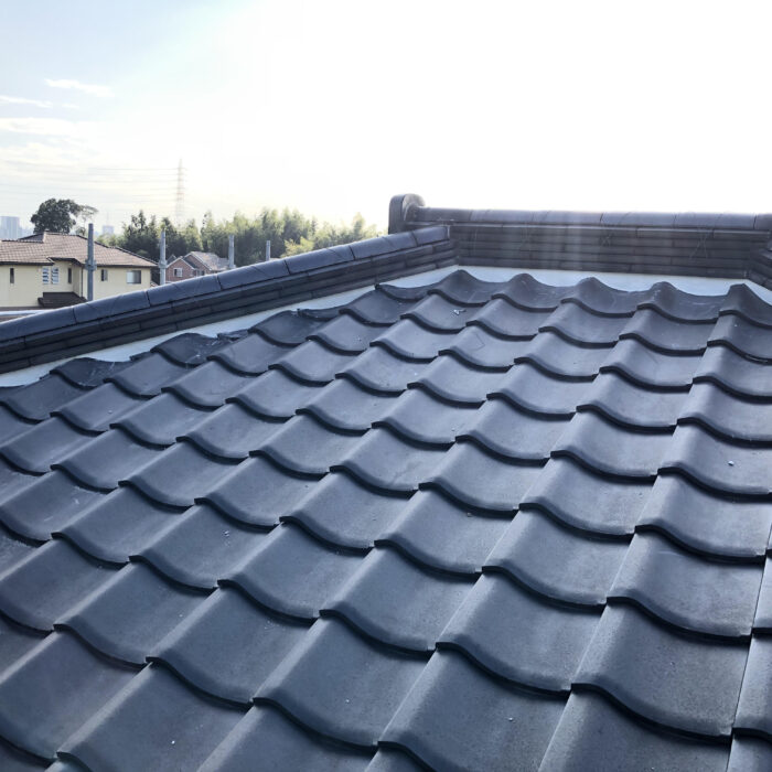 屋根漆喰（しっくい）の修繕