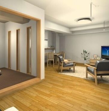 マンション採光リノベーション①【LDK改装】